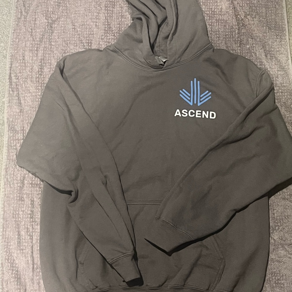 Ascend Black Hoodie with Blue Logo *2 Hoodies*